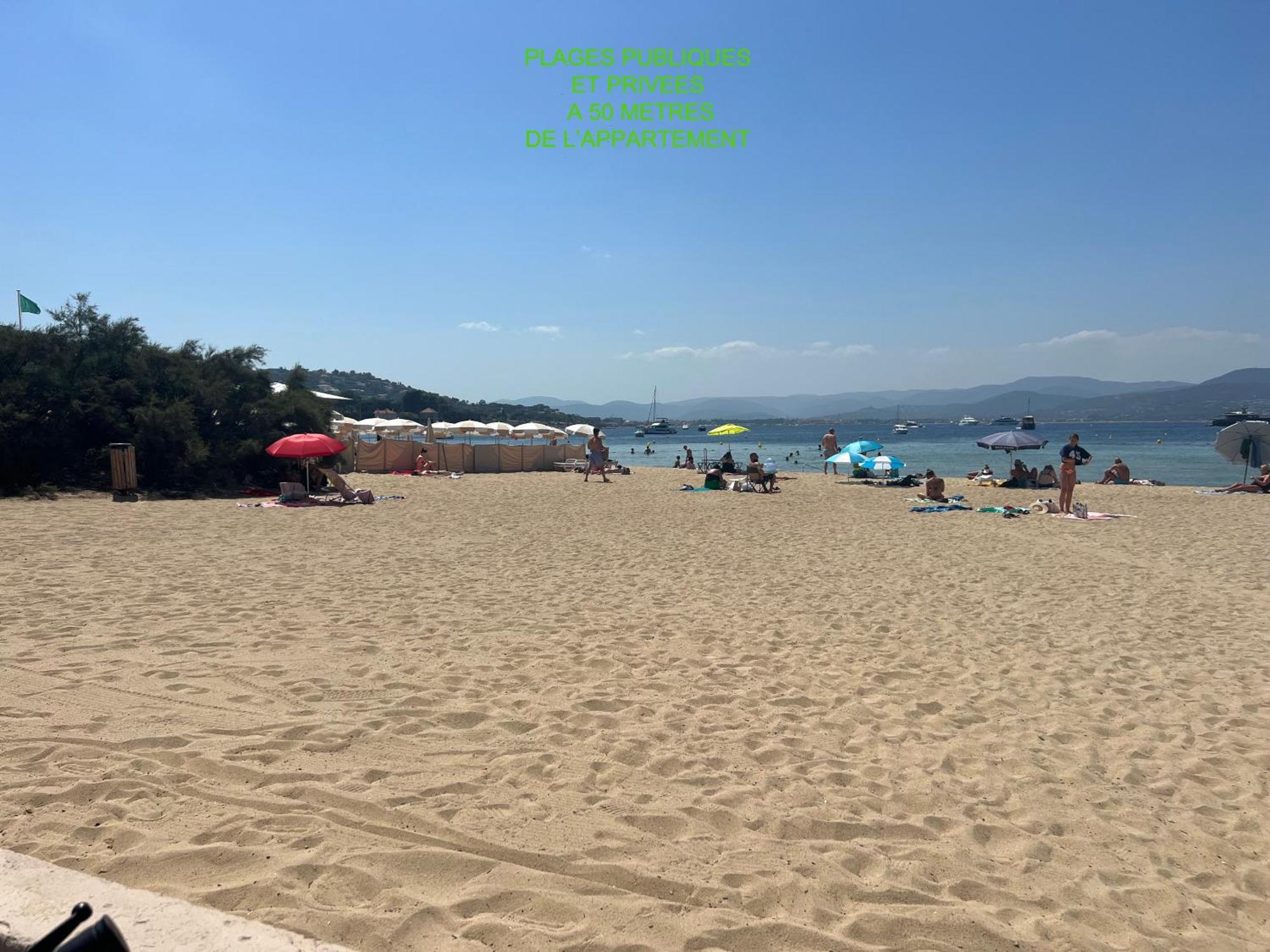 Superbe Appartement Avec Terrasse Jardin Et Parking Prive Saint-Tropez Exterior foto
